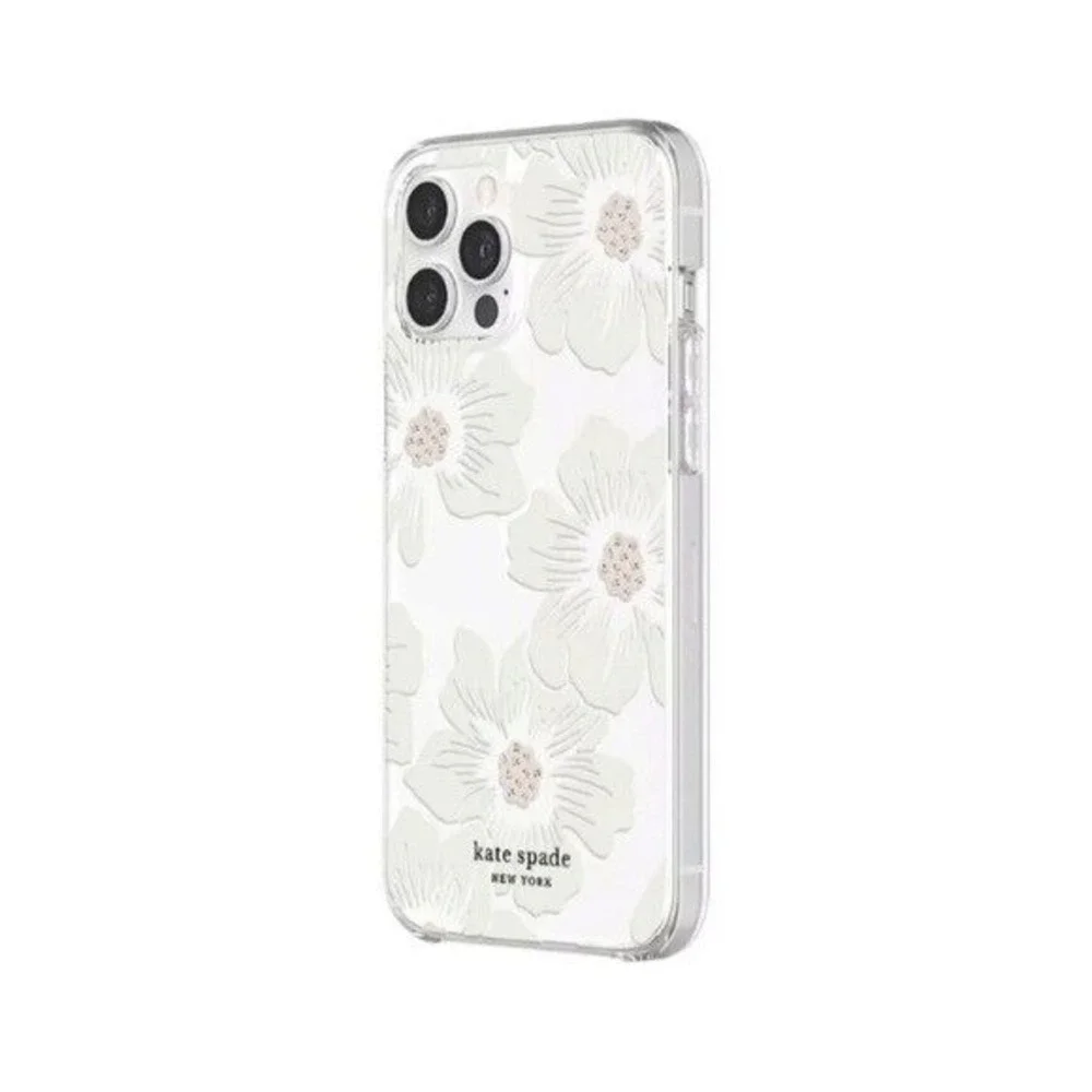 Kate Spade Women's Floral‎ Print Pink & White Phone Case i Phone 5.4